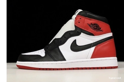 Hyperoad JORDAN  AIR TOE” “BLACK WHITE HIGH MENS OG RED 1 BLACK-VARSITY 0902